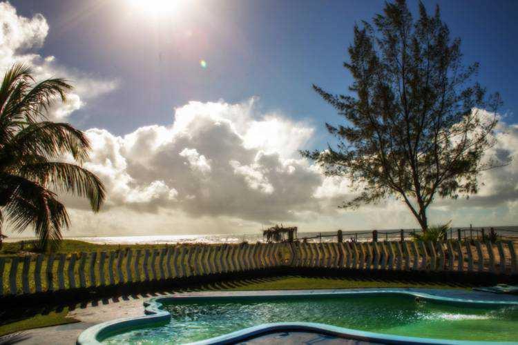 Chales Suites Pe Na Areia Guaibim Eksteriør bilde
