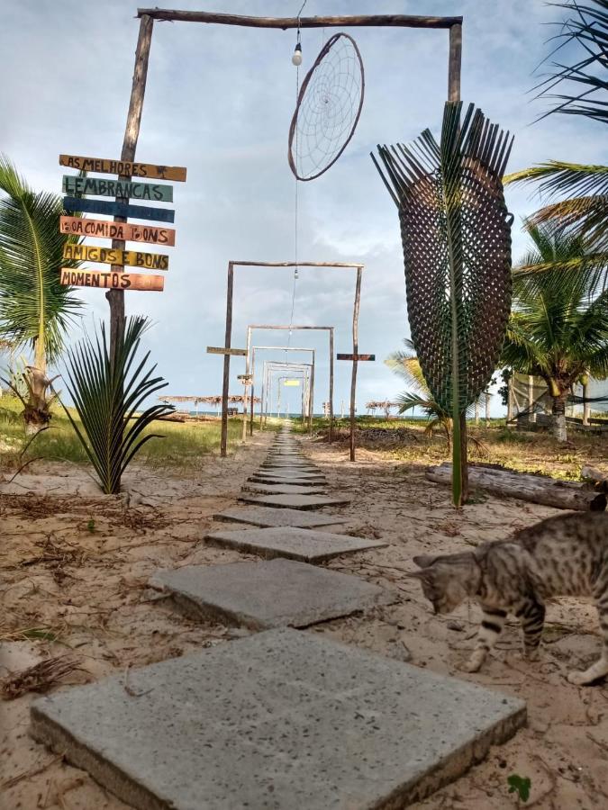 Chales Suites Pe Na Areia Guaibim Eksteriør bilde